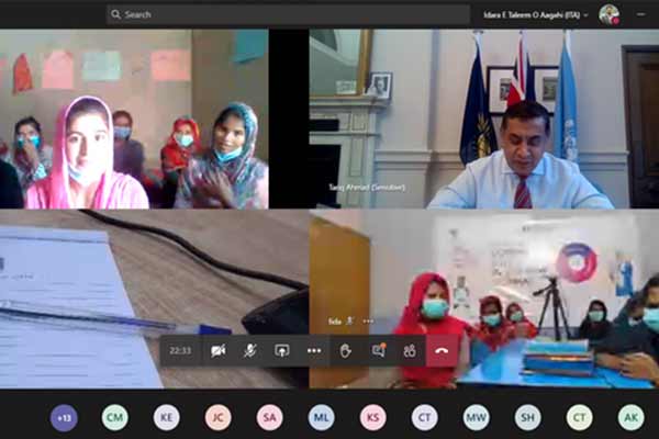 Virtual visit by Minister for South Asia and the Commonwealth FCDO