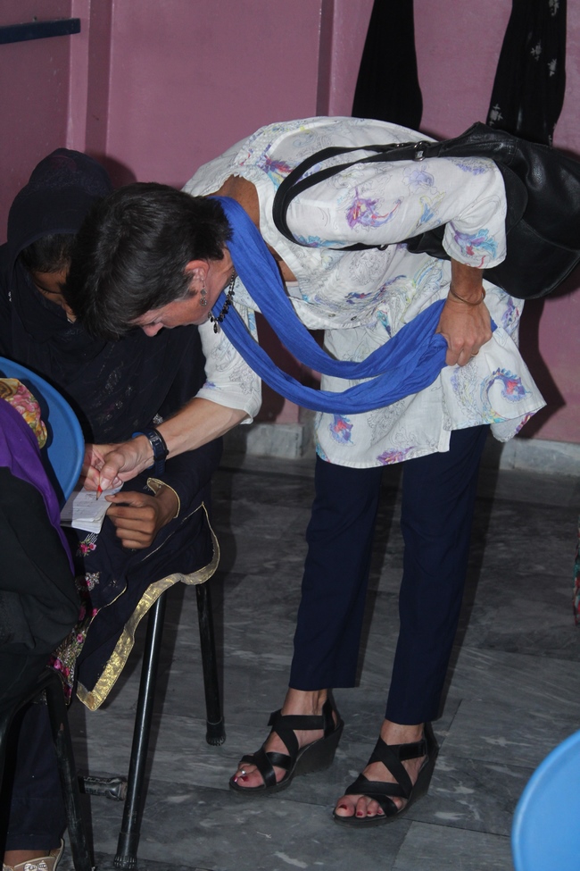 DIFID head Joanna Visits SS BWP