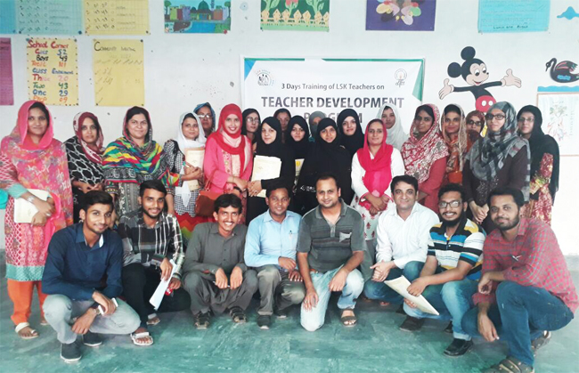 3 Days Training of LSK Teachers on Teacher Development Program